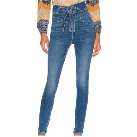 Mother Jeans The Triple Stack Looker in Wish on a Star Wash - Picture 1 of 14